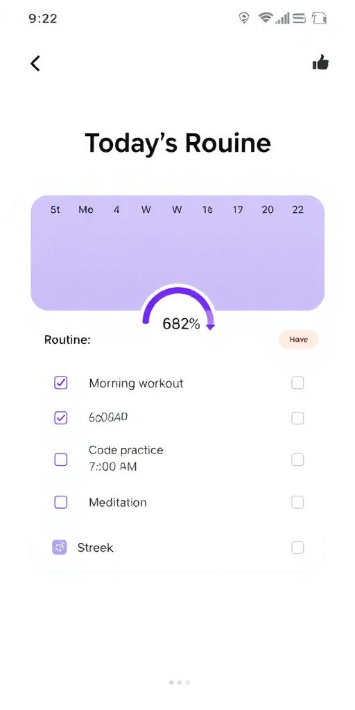 Routine Tracker App